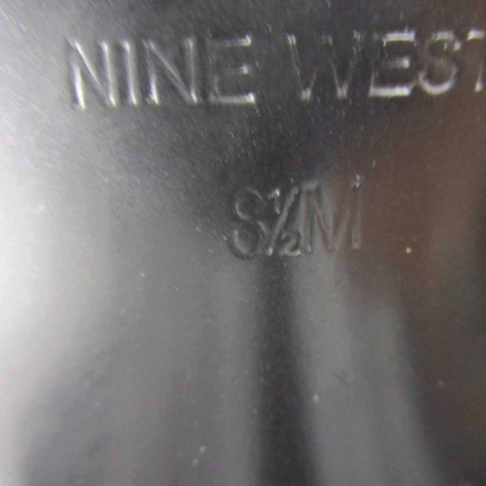 Blue Suede Nine West Sandaled  Heels 8.5 - Picture 8 of 12